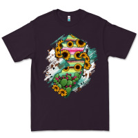 Plum New jersey State Map Premium Tee - RanaPortraitStore