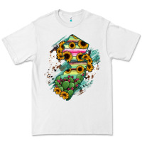 White New jersey State Map Premium Tee - RanaPortraitStore