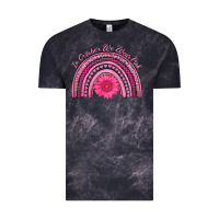 Cloud Black in october we wear pink rainbow Vintage Tee - AdoDesignShop