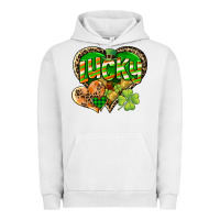 Pigment Lunar Rock Lucky heart St. Patrick's Day Urban Hoodie - CowGirlArtShop