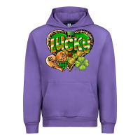Tulip Lucky heart St. Patrick's Day Urban Hoodie - CowGirlArtShop