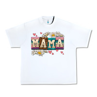 White mama Urban Heavy Tee - AdoDesignShop