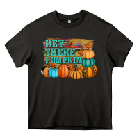 Asphalt hey there pumpkin Heavy Core Tee - RanaPortraitStore