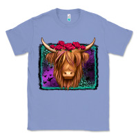 Colony Blue halloween highland cow Classic Tee - Jasminsmagicworld