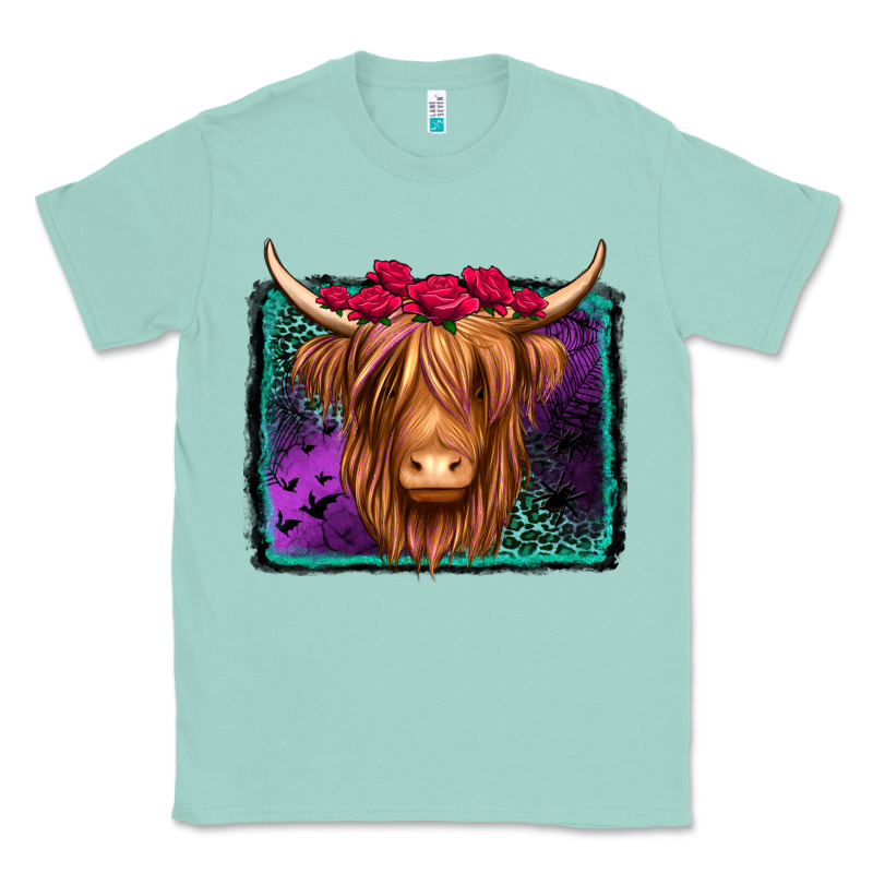 Halloween Highland Cow Classic Tee by Jasminsmagicworld | Teevron