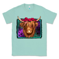 Seafoam halloween highland cow Classic Tee - Jasminsmagicworld