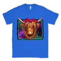 True Royal halloween highland cow Classic Tee - Jasminsmagicworld