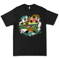 Black New York State Map Premium Tee - RanaPortraitStore
