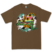 Cacao New York State Map Premium Tee - RanaPortraitStore