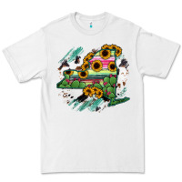 White New York State Map Premium Tee - RanaPortraitStore