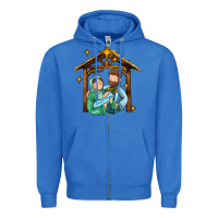 True Royal jesus newborn oh holy night Zipper Hoodie - MaliasSmallBusiness