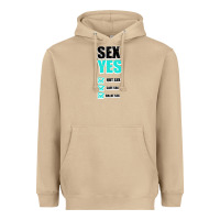 Mushroom SEX YES HOT SEX SAFE SEX GREAT SEX Heavyweight Hoodie - Bettercallsaul