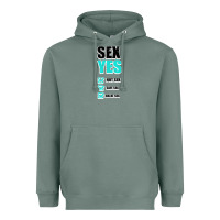 Sage SEX YES HOT SEX SAFE SEX GREAT SEX Heavyweight Hoodie - Bettercallsaul