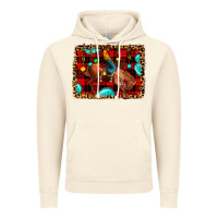 Vintage Artic Christmas rodeo cowboy Vintage Hoodie - JahusDesignShop
