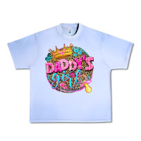 Grape Ice daddys girl Urban Heavy Tee - NancyCooperArtShop