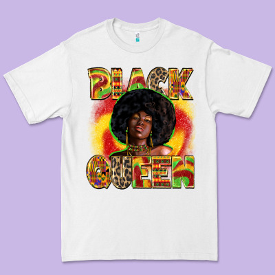 Black Queen Juneteenth Premium Tee Designed By Zillion Design Studio