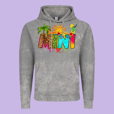 Summer Mini Vintage Hoodie Designed By Ranaportraitstore