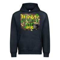 Navy lucky me st. patricks day Urban Hoodie - HowdyJamesFarm