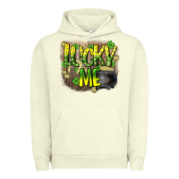 Pigment Pistachio lucky me st. patricks day Urban Hoodie - HowdyJamesFarm