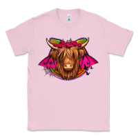 Bubblegum Pink halloween highland cow horseshoe Classic Tee - Jasminsmagicworld