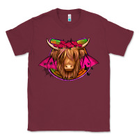 Burgundy halloween highland cow horseshoe Classic Tee - Jasminsmagicworld