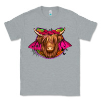 Heather Grey halloween highland cow horseshoe Classic Tee - Jasminsmagicworld