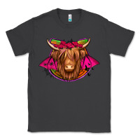 Smoke halloween highland cow horseshoe Classic Tee - Jasminsmagicworld