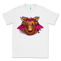 White halloween highland cow horseshoe Classic Tee - Jasminsmagicworld