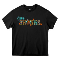 Black give thanks Heavy Core Tee - RanaPortraitStore