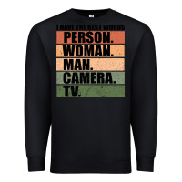 Black Person Woman Man Camera Tv Premium Sweatshirt - Bettercallsaul