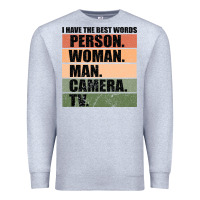 Heather Grey Person Woman Man Camera Tv Premium Sweatshirt - Bettercallsaul