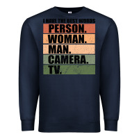 Navy Person Woman Man Camera Tv Premium Sweatshirt - Bettercallsaul