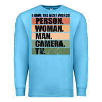 Ocean Blue Person Woman Man Camera Tv Premium Sweatshirt - Bettercallsaul