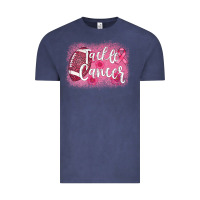 Vintage Denim tackle cancer football leopard Vintage Tee - AdoDesignShop