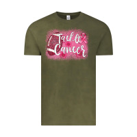 Vintage Olive tackle cancer football leopard Vintage Tee - AdoDesignShop