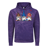 Cloud Purple 4th of july gnomes Vintage Hoodie - Jasminsmagicworld