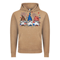 Vintage Coffee 4th of july gnomes Vintage Hoodie - Jasminsmagicworld