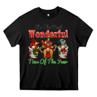Black it's the most wonderful time of the year Heavy Core Tee - BarkalooDesign