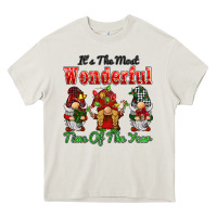 Cream it's the most wonderful time of the year Heavy Core Tee - BarkalooDesign