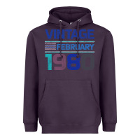 Plum Vintage February 1980 Heavyweight Hoodie - Bettercallsaul