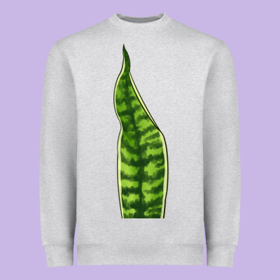 Snake Plant Heavyweight Sweatshirt Designed By Lillyallendesigns