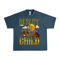 Midnight Navy desert child cactus Urban Heavy Tee - NancyCooperArtShop