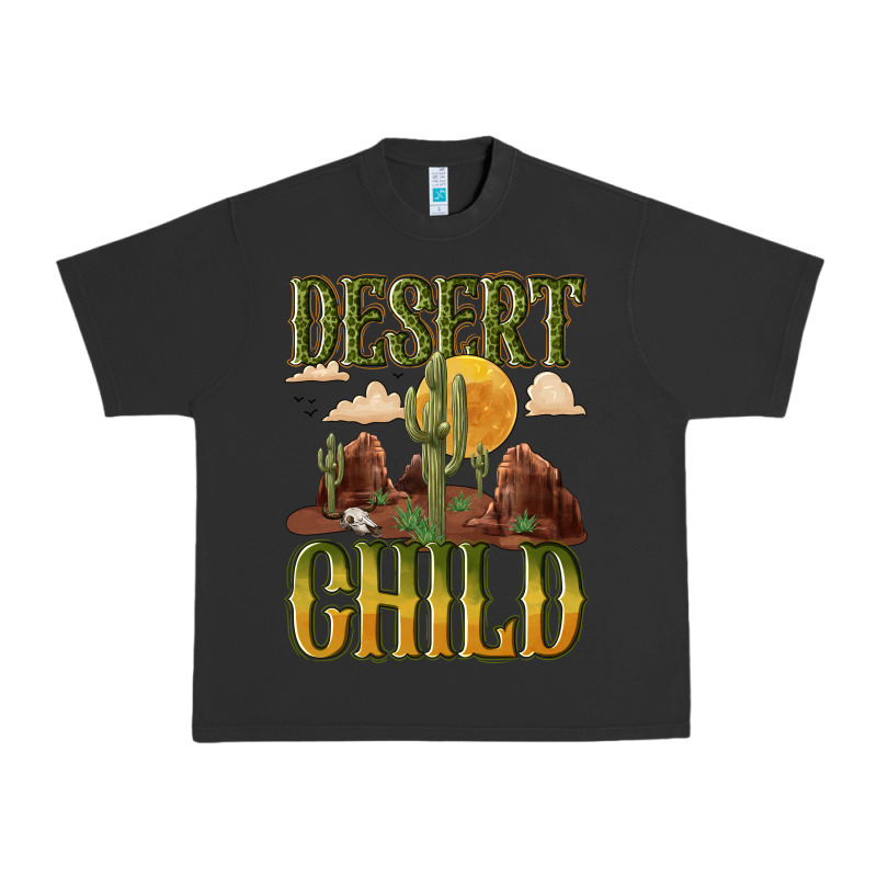 Desert Child Cactus Urban Heavy Tee by NancyCooperArtShop | Teevron