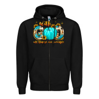 Black with god all things are possible Zipper Hoodie - MaliasSmallBusiness