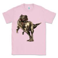 Bubblegum Pink Tyrannosaurus T rex Classic Tee - LillyAllenDesigns
