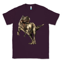 Plum Tyrannosaurus T rex Classic Tee - LillyAllenDesigns