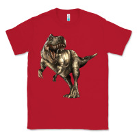 Red Tyrannosaurus T rex Classic Tee - LillyAllenDesigns