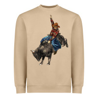 Mushroom western rodeo bullfighter Heavyweight Sweatshirt - BarkalooDesign