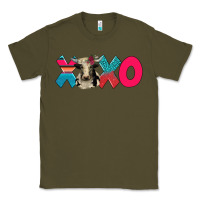 Army Green xoxo holstein cow Classic Tee - AdoDesignShop