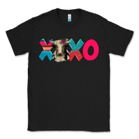 Black xoxo holstein cow Classic Tee - AdoDesignShop